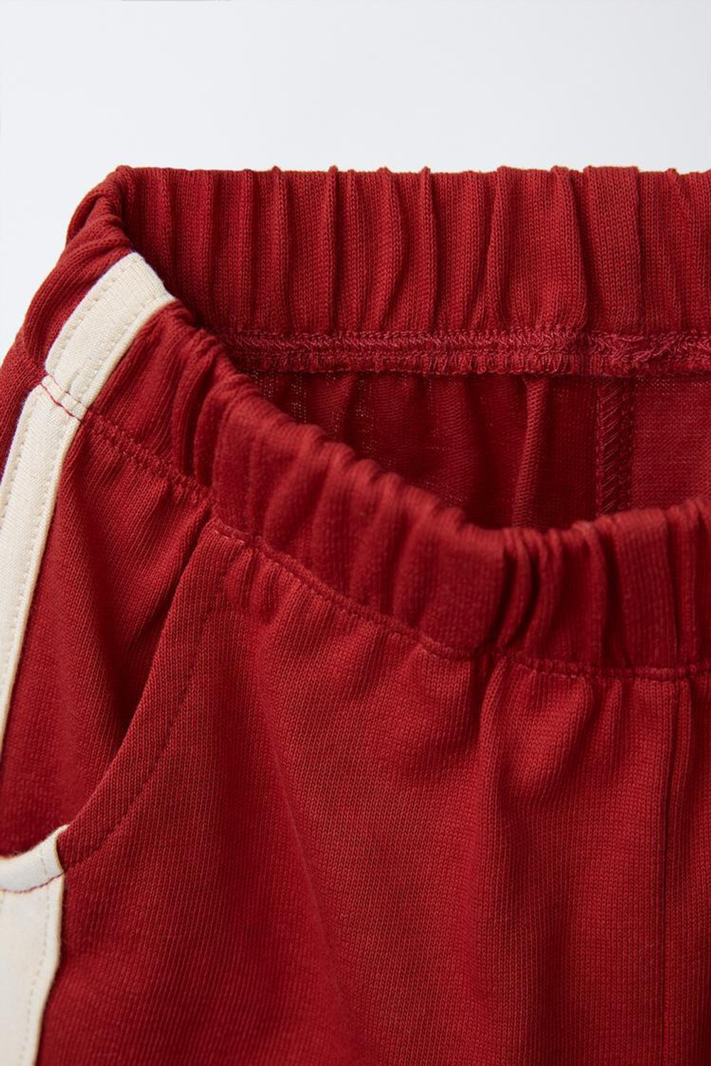 ZARA ШОРТЫ С ЛАМПАСАМИ BOBBY SMALL ©, КРАСНЫЙ