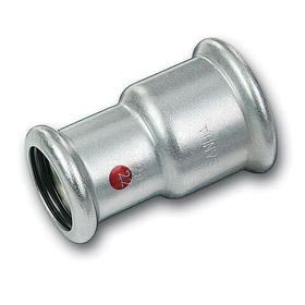 Пресс муфта переходная для труб из углеродистой стали SANHA 35 х 22 (ВПр - ВПр)