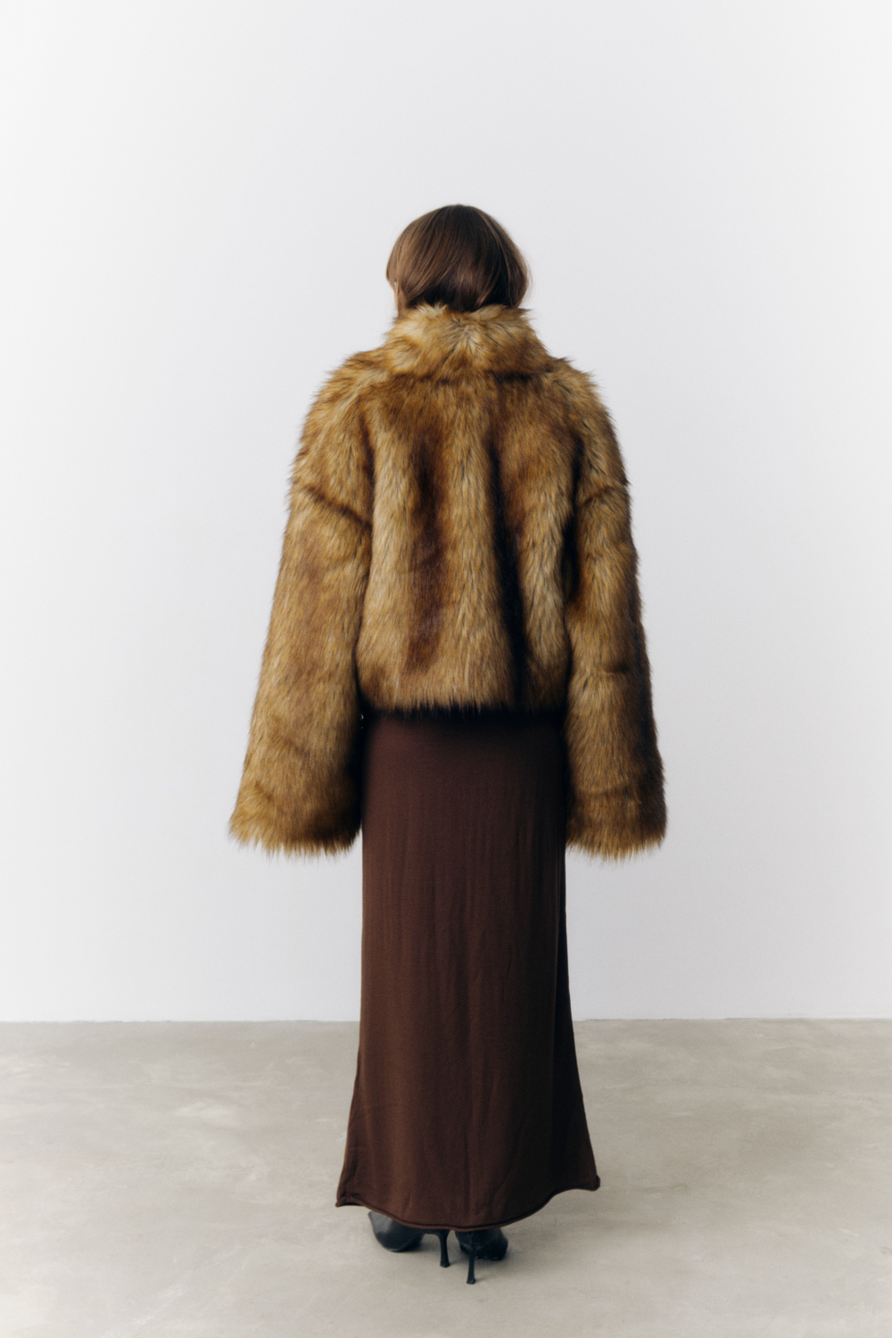 Эко-шуба Lisa Patrikeevna | Рыжий