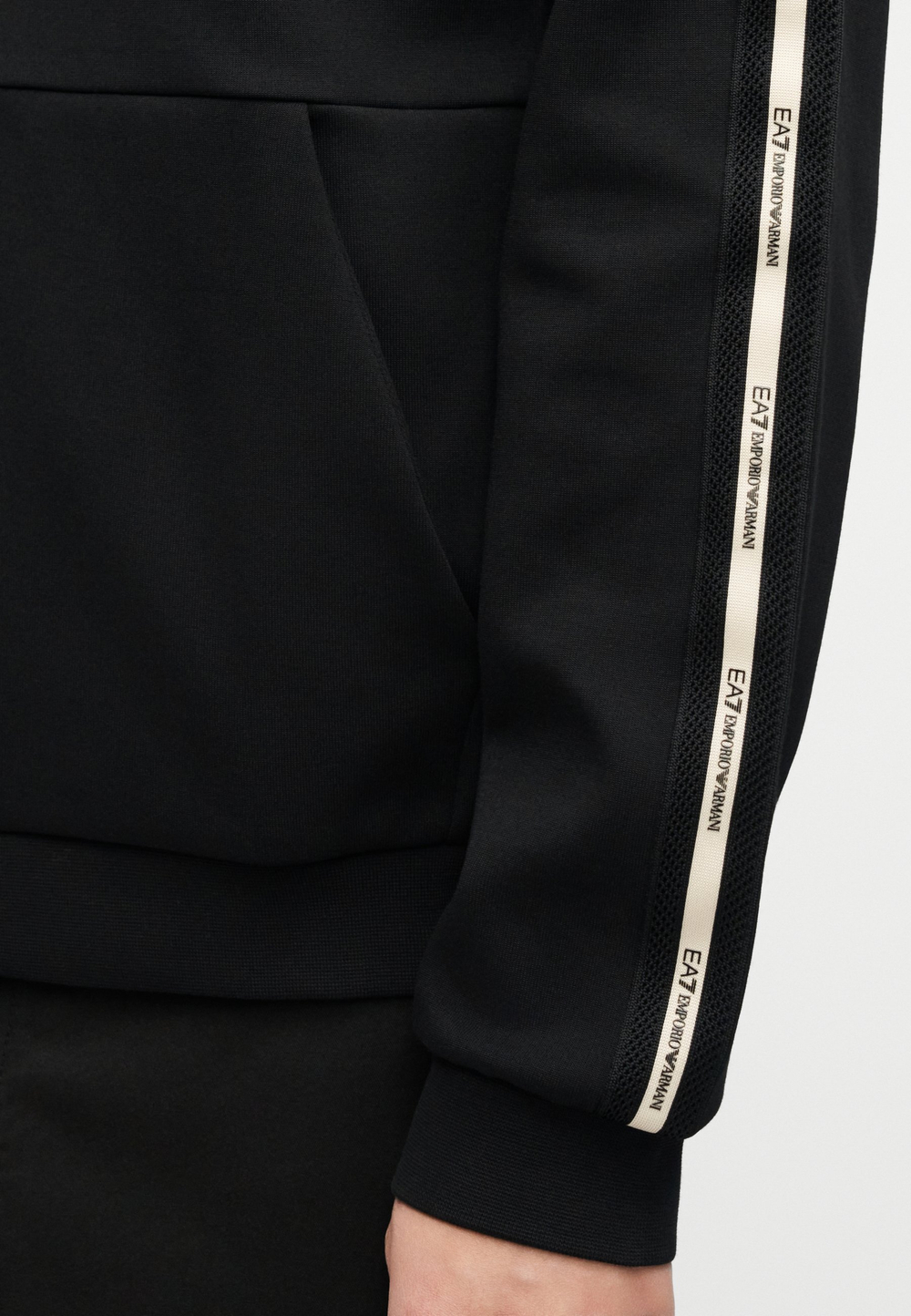 EA7 Emporio Armani UNISEX - Толстовка на молнии - Чёрный
