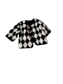 Пальто плюшевое демисезонное