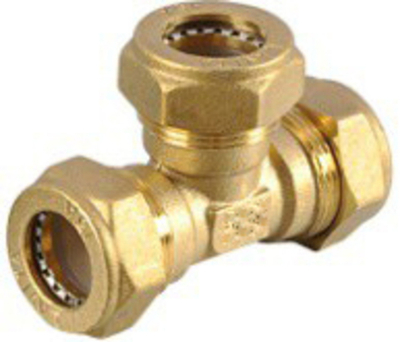 Тройник для гоф. трубы 20х20х20 VER-PRO (60/5шт)