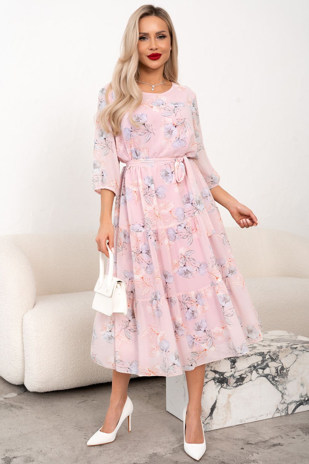 Платье Хелен (розовый) Р11-2075/12 Nikol