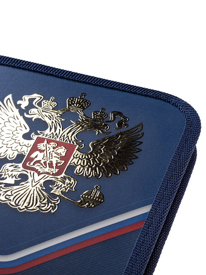 Пенал Hatber 190×130мм Я люблю Россию