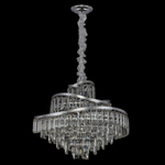 Citilux NAIAD CL315161 Люстра хрустальная подвесная Хром