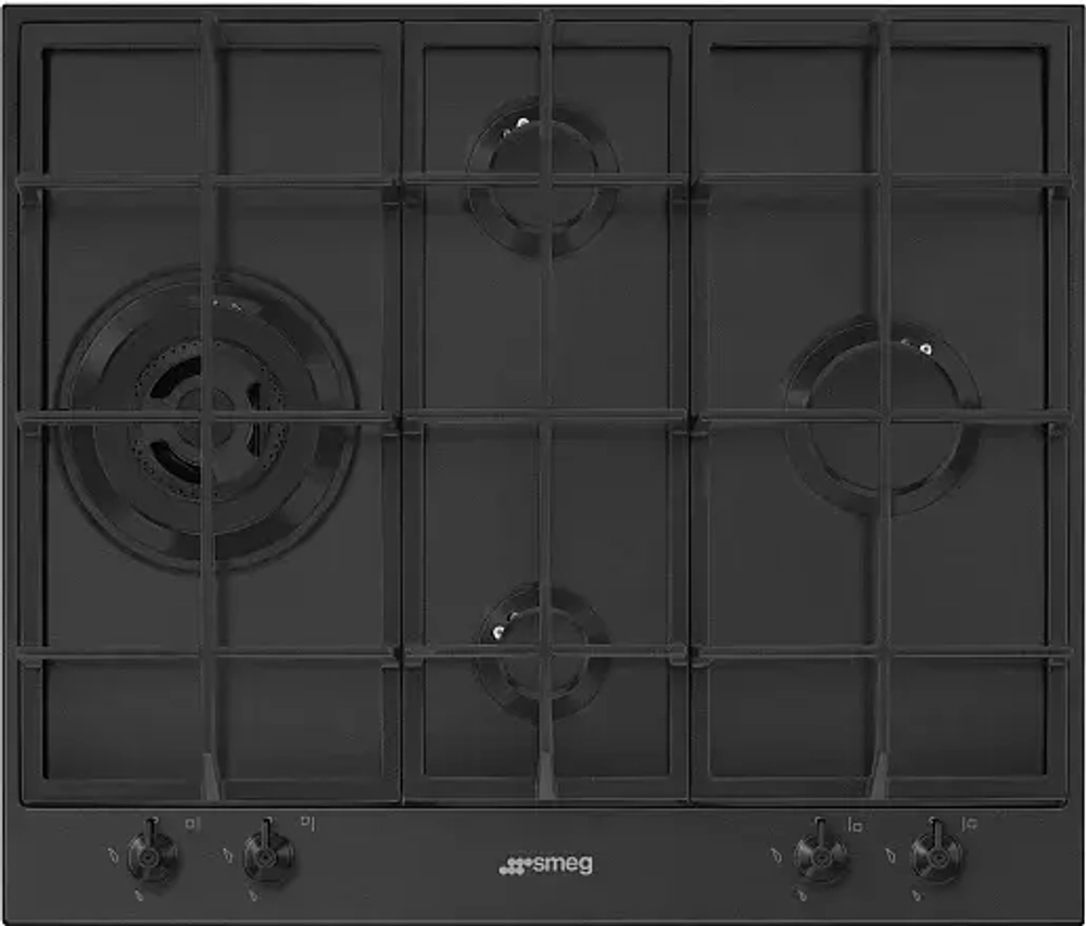 Встраиваемая газовая варочная панель Smeg PX364LMB