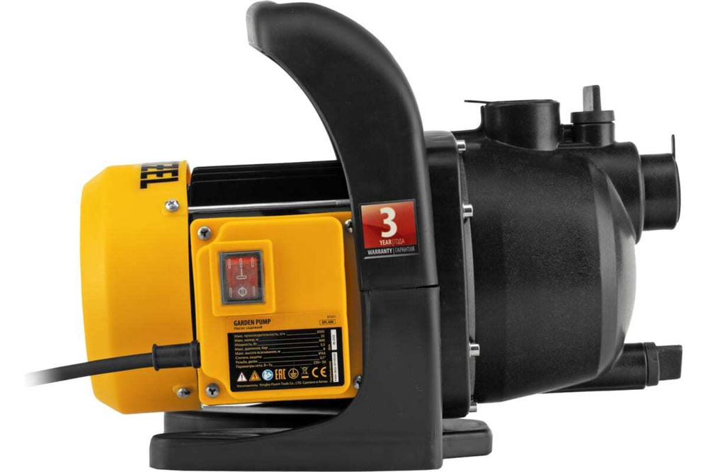 Садовый поверхностный насос Denzel gpl600 97301