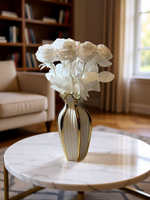 Искусственные цветы, желтые подсолнухи / Высота 44 см. 9 стебелей 9 бутонов/