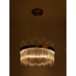 Люстра Rivoli Gwen 6192-201 подвесная светодиодная LED 3000-6300К 112 Вт с пультом | Rivoli