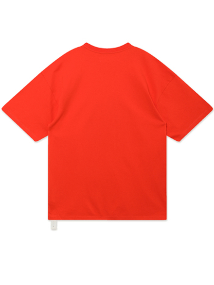 Мужская Футболка Oversize Apple Print