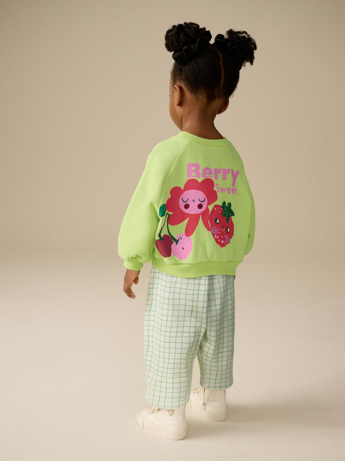 Толстовка и брюки в комплекте для девочки Next E55-735, Саталовый