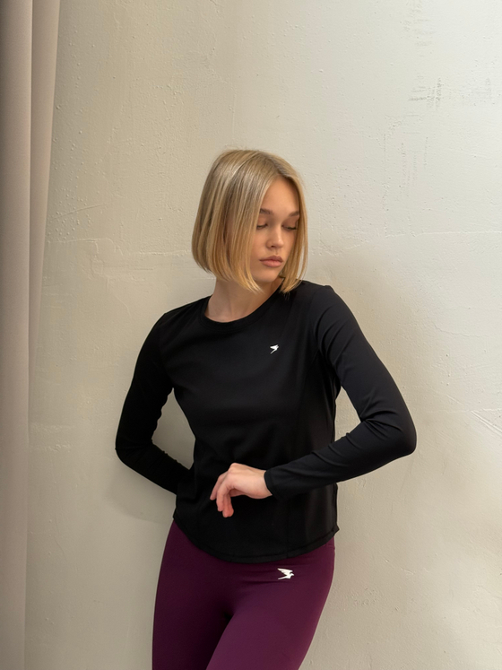 ЛОНГСЛИВ CRY (черный)