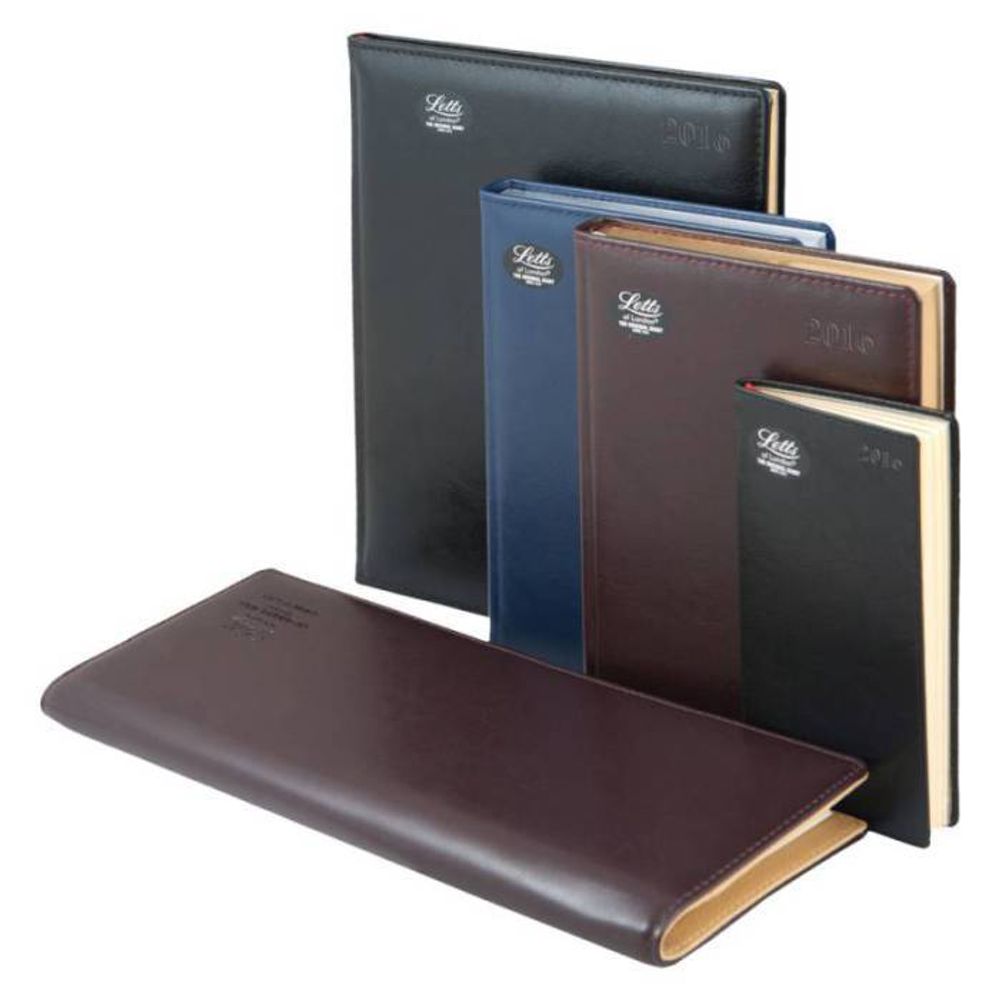 Ежедневник Letts GLOBAL DELUXE A5 натуральная кожа 412 127210
