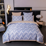 КПБ Сатин MS MS003, 2 спальный, 4 наволочки