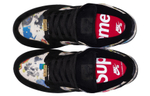 Nike Dunk SB "Rammellzee" co-branded trendy retro wear-resistant breathable low-top sneakers for men and women with the same black color