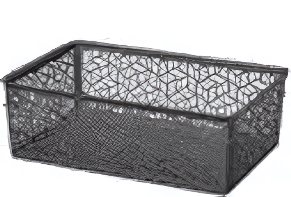 Корзинка универсальная «Linden» 4,3л, 290х190х95мм (серый)