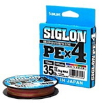 Шнур SunLine Siglon PEx4 200m #2.5 0.270mm 18.5kg 40lb Multicolor