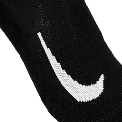 Nike Multiplier Crew Sports Socks 2 Pack - Black, White