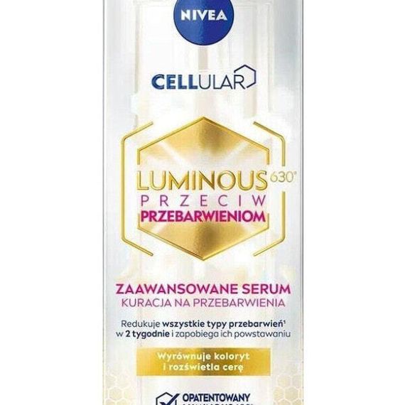 Nivea Cellular Luminous 630 zaawansowane serum kuracja na przebarwienia 30ml