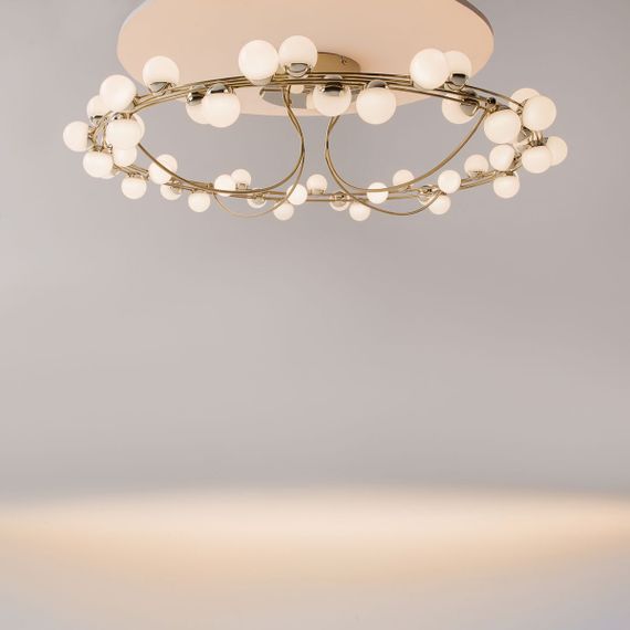 Потолочная светодиодная люстра Maytoni Tessara MOD081CL-L48G3K