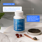 BodyBio, Resolvin, ЭПК, ДГК и СПМ, 60 капсул