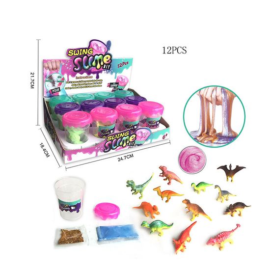 Набор для изготовления слайма DIY SLIME в баночке