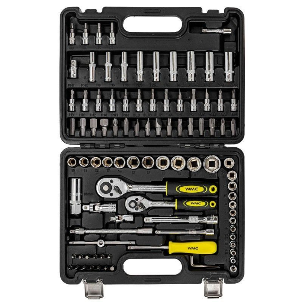 Набор инструментов 94 пр. WMC TOOLS WMC-4941-5DS-м