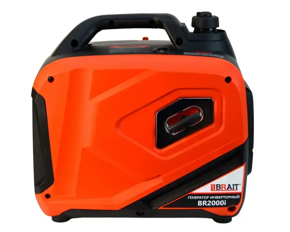 Генератор бензиновый инверторный Brait BR-2000i ( 2 кВт, бак 5.6 л, ручной запуск ) / бензогенератор / резервный источник питания