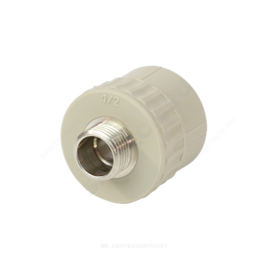 Муфта PP-R комбинированная серая Дн 32х1" НР VALFEX 10130032Г