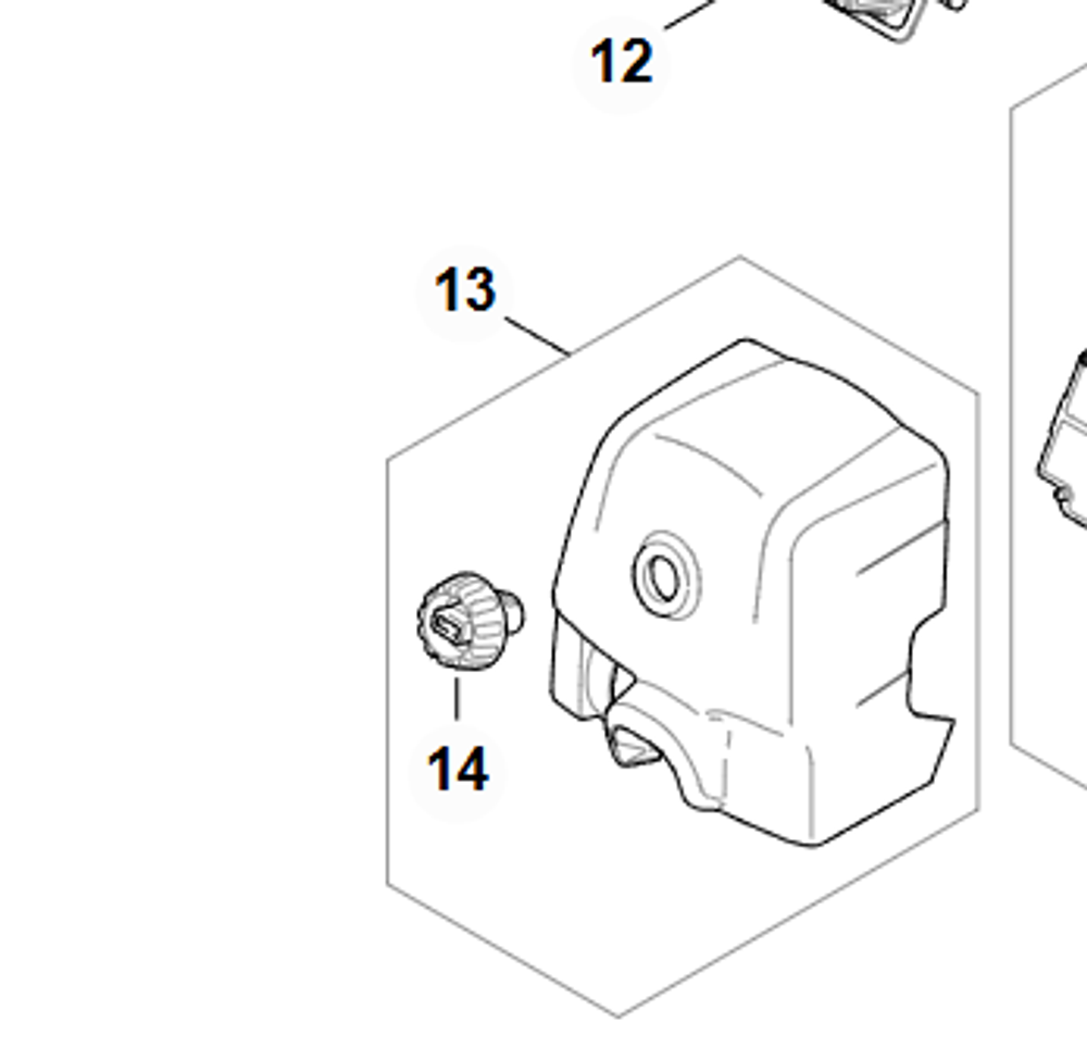 Крышка коробки карбюратора для бензопилы STIHL MS 361. арт.PJ36104 FARMERTEC (STIHL 1135 140 1900)