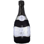 Шар Фольгированный Бутылка шампанского черная (Черный)