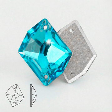 Пришивные стразы Cosmic Lake Blue