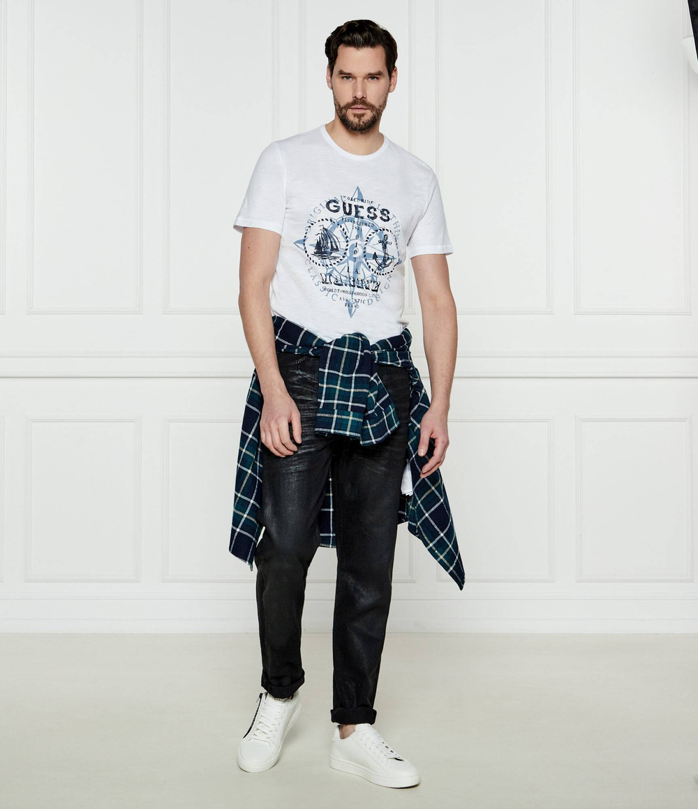 Футболка GUESS - белый(M5RI27 K6XN4)