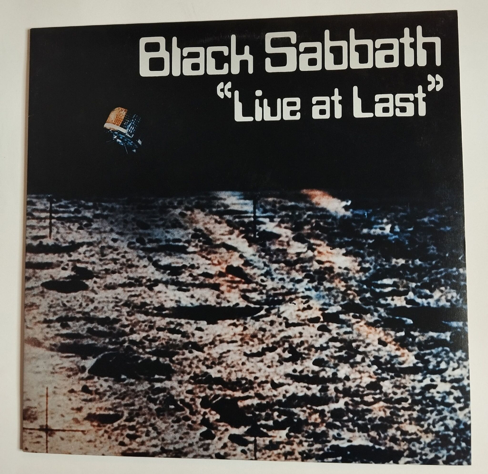 Винтажная виниловая пластинка Black Sabbath Live At Last (Japan 1980) (No Obi)