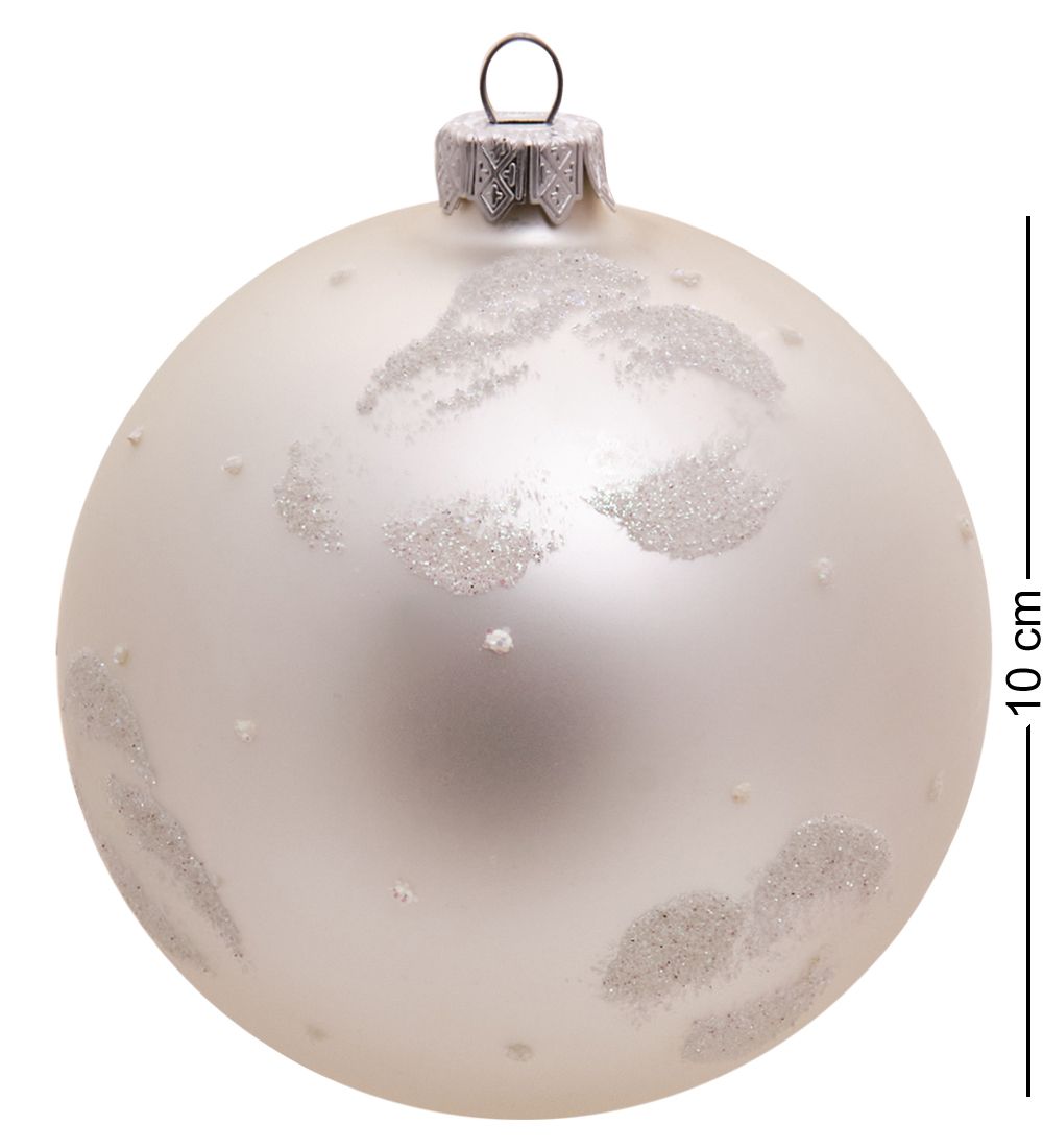 НФШ-1476 Ел.украшение Шар «Ангел с барашком» 100 мм