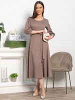 Платье трикотажное Ирина НЬЮ (кофе) П15220-9М LT Collection