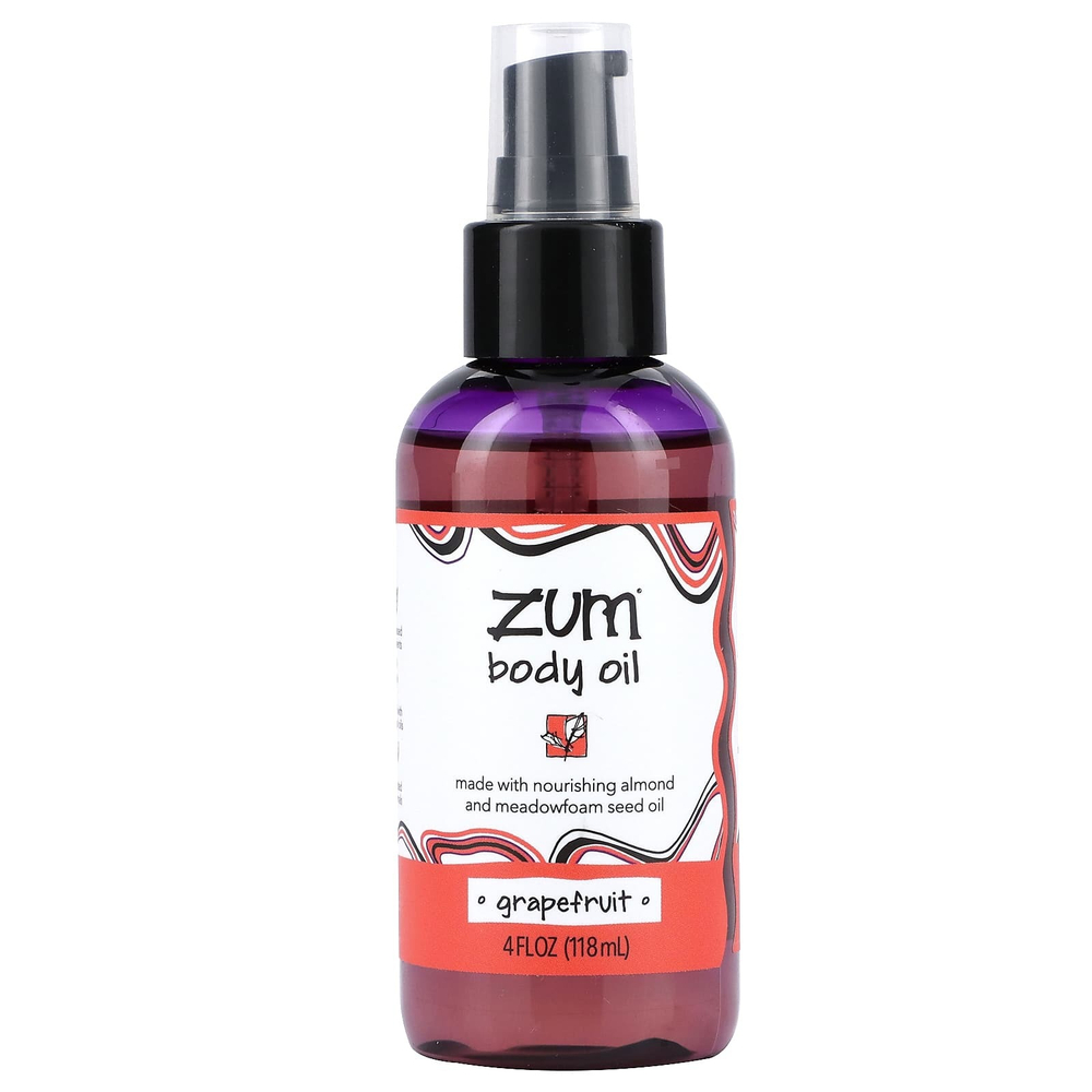 ZUM, Zum Body Oil, грейпфрут, 118 мл (4 жидк. унц.)