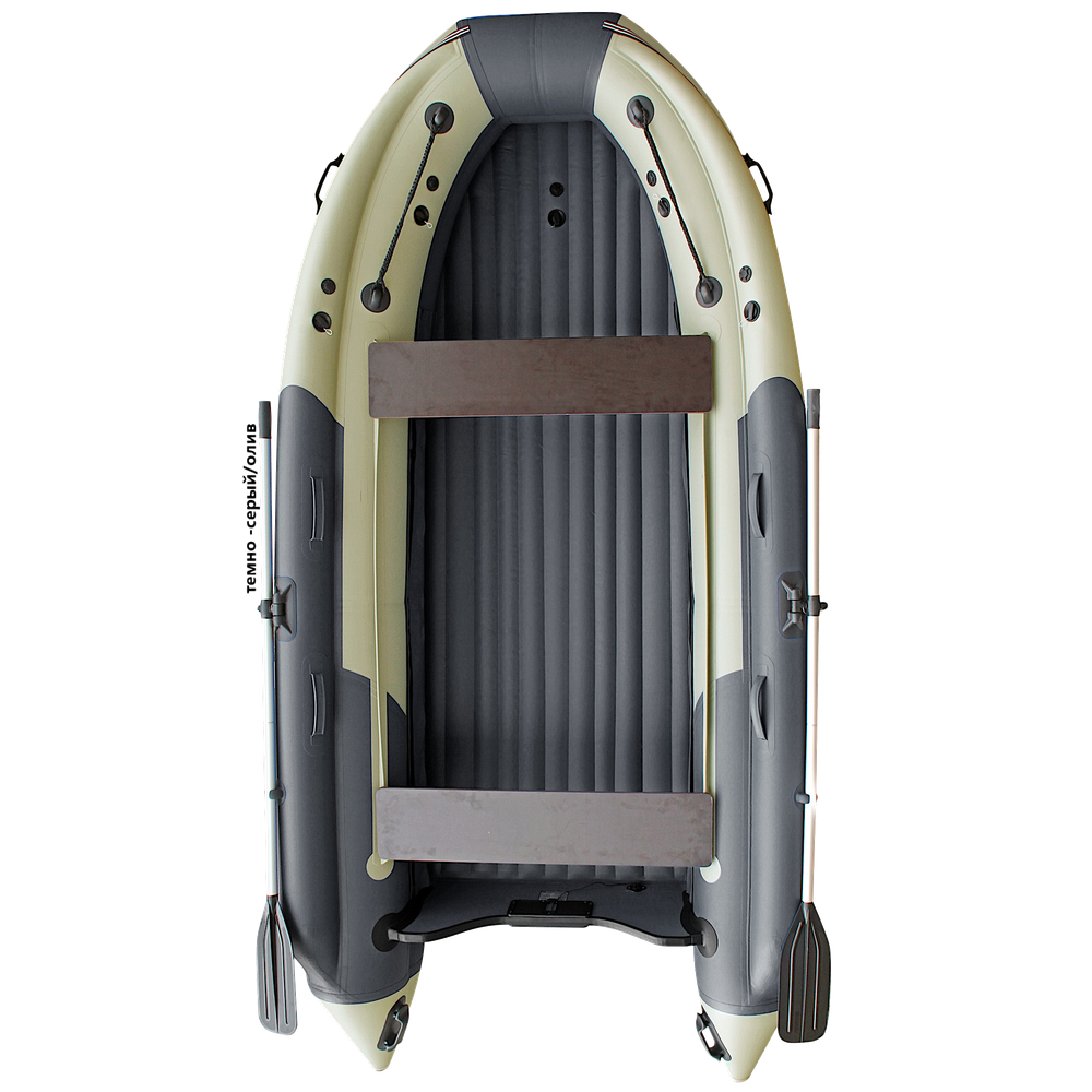 Лодка ПВХ Angler SKAT Тритон 430NDFi с Интегрированным фальшбортом ( Скат 430Fi ) -