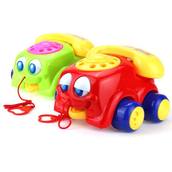 Каталка Телефончик на веревке