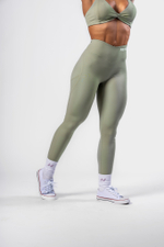 Леггинсы V-Cut Lace-Up Sculpting Leggings OWN YOUR POWER 426 Зеленые