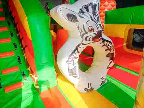 Коммерческий надувной батут «Слоник и друзья», 7*5*6 м