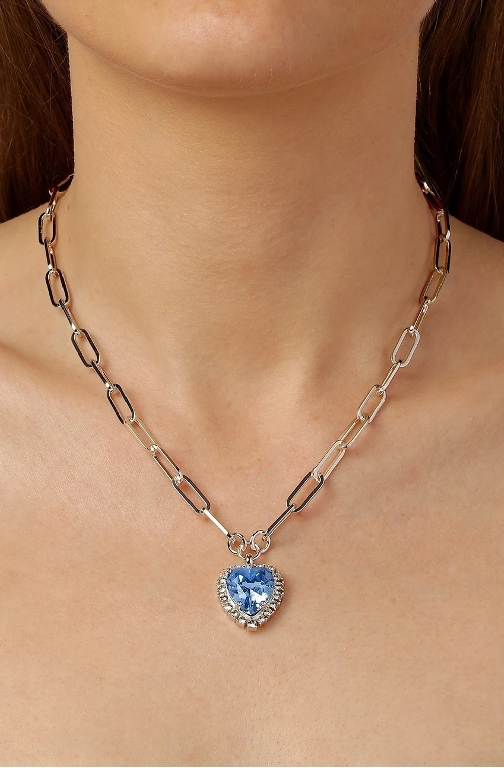 Колье Dyrberg Kern SIMONA SS LIGHT BLUE 420057 BL/S