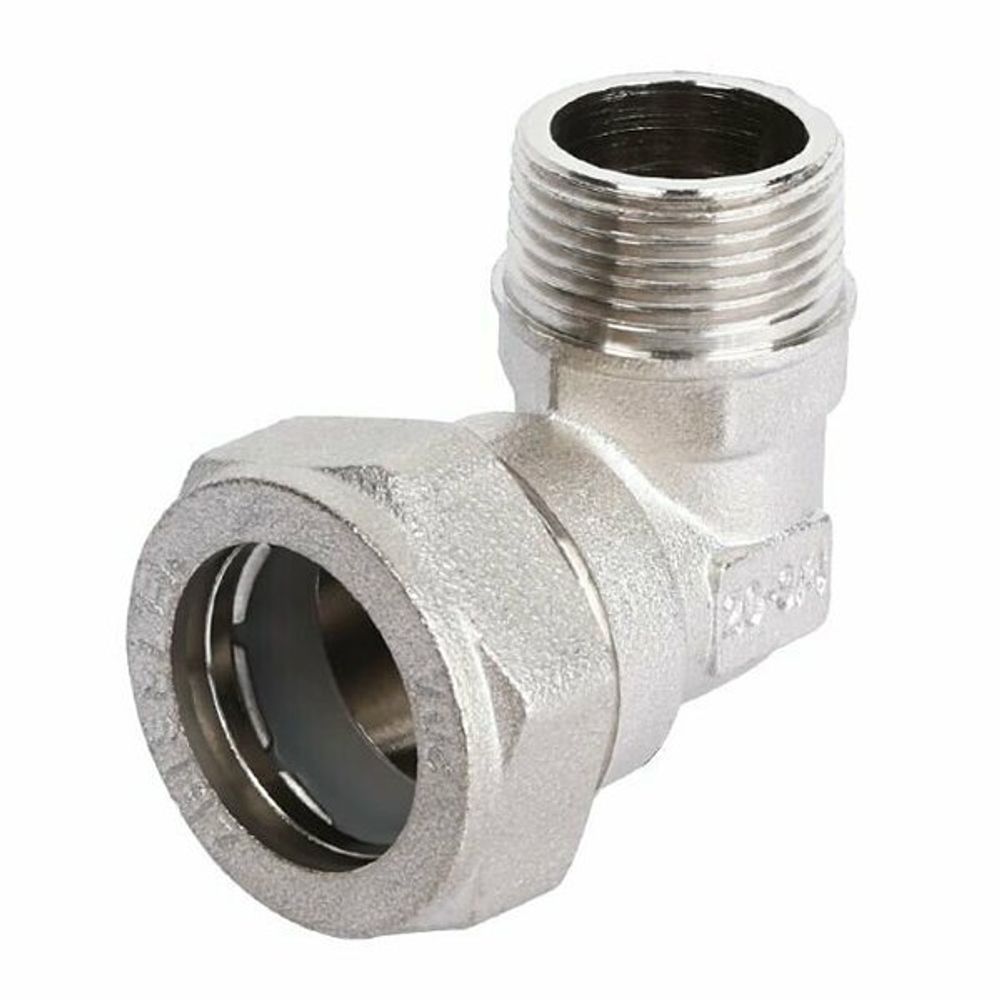 Угол 15А*1/2&quot; нар. Никель