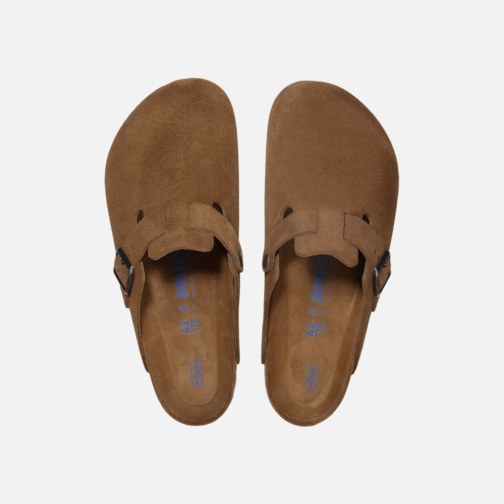 Сандалии Birkenstock Boston SFB Dark Tea