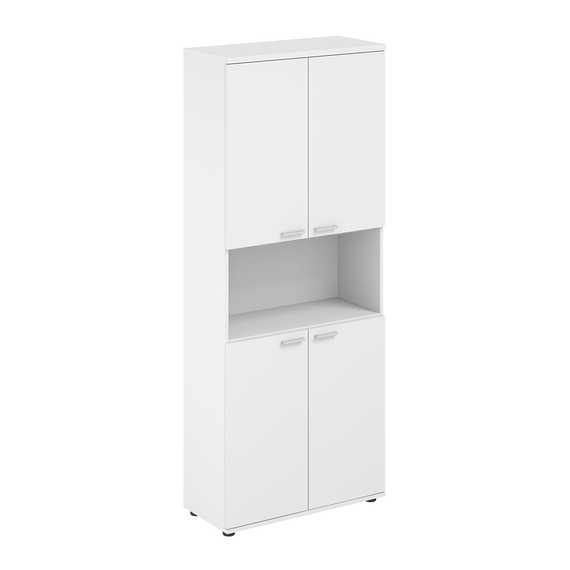 Шкаф высокий с нишей 4-х дв., з. ст HDF Микс MX.803 780х356х1935
