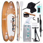 Надувная SUP-доска Tech Team FunWater DISCOVERY 11' (335x83x15 см) сапборд (сиденье в комплекте)