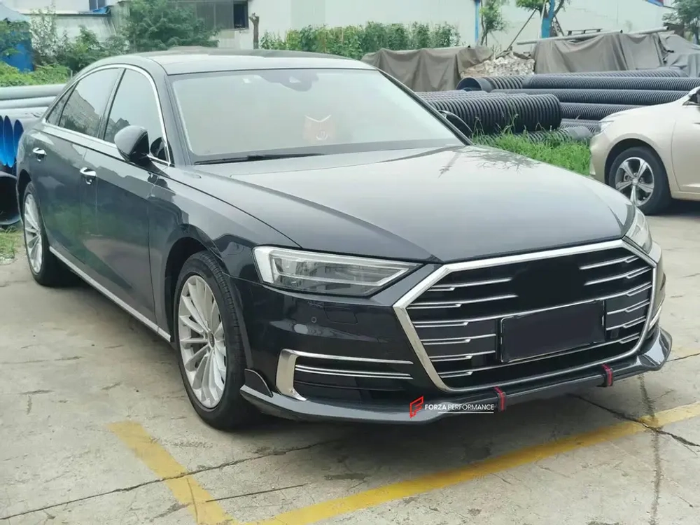 Карбоновая губа для AUDI A8 D5 2018-2021 Ауди обвес