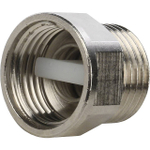 Клапан обратный для воздухоотводчиков STOUT - 1/2" (НР/ВР, цвет хромированный)