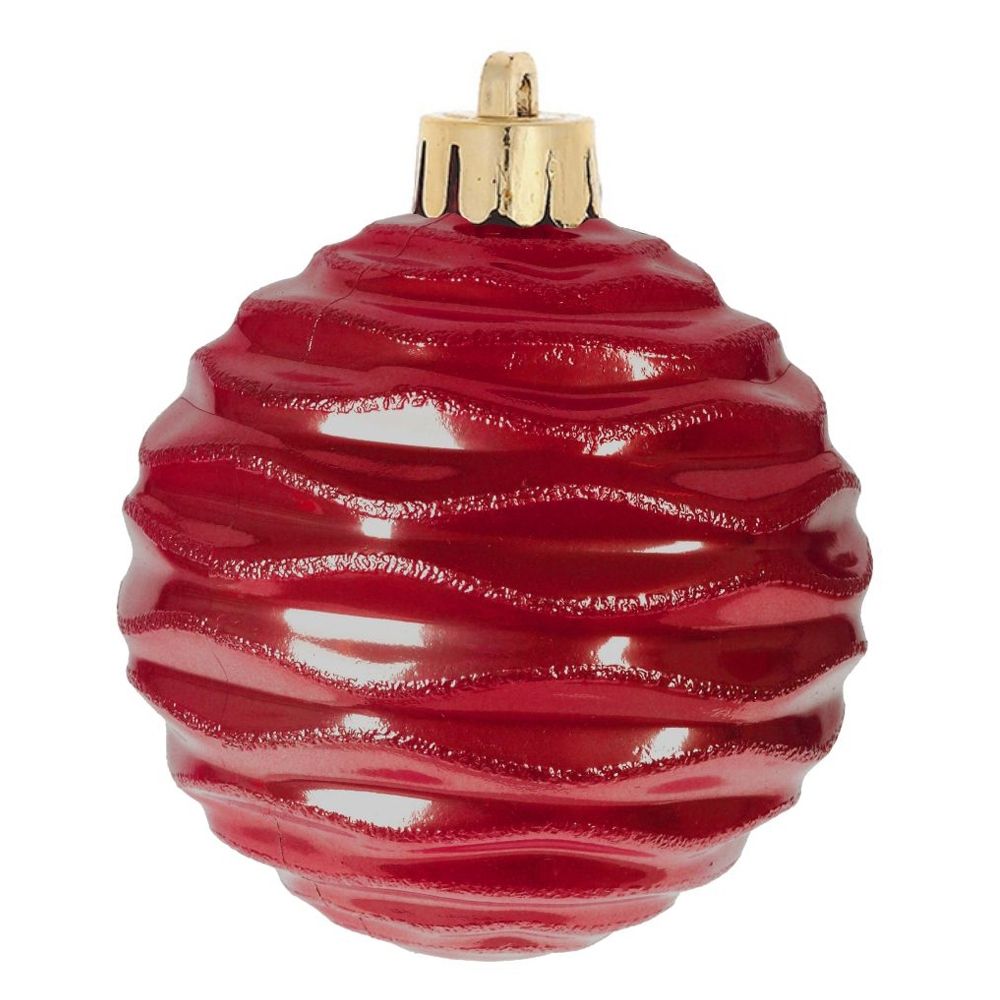 GAEM Набор из 3шт, Украшение новогоднее Шар "Трио фэнтези", D8 см, L8 W8 H23,5 см