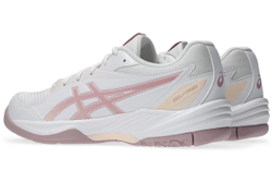 Женские кроссовки для бадминтона/сквоша Asics Gel-Task 4 - white/morganite